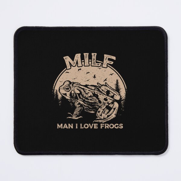 Item preview, Milf Man I Love Forgs - Frogs Mountain Vintage Tshirt designed and sold by maurines.