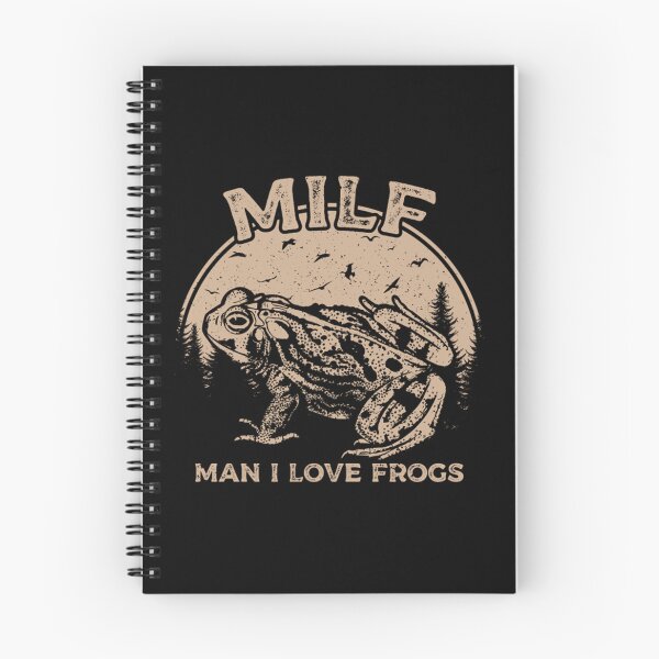 Item preview, Milf Man I Love Forgs - Frogs Mountain Vintage Tshirt designed and sold by maurines.