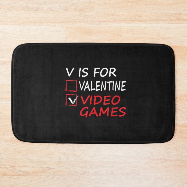 Item preview, V Is For Video Games Funny Valentines Day Gamer Boy Girls T-Shirt designed and sold by Francois-Lemann.