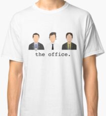 Jim, Dwight, Michael- The Office Classic T-Shirt