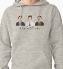 Jim, Dwight, Michael- The Office Pullover Hoodie