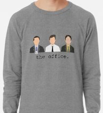 Jim, Dwight, Michael - Das Büro Leichtes Sweatshirt