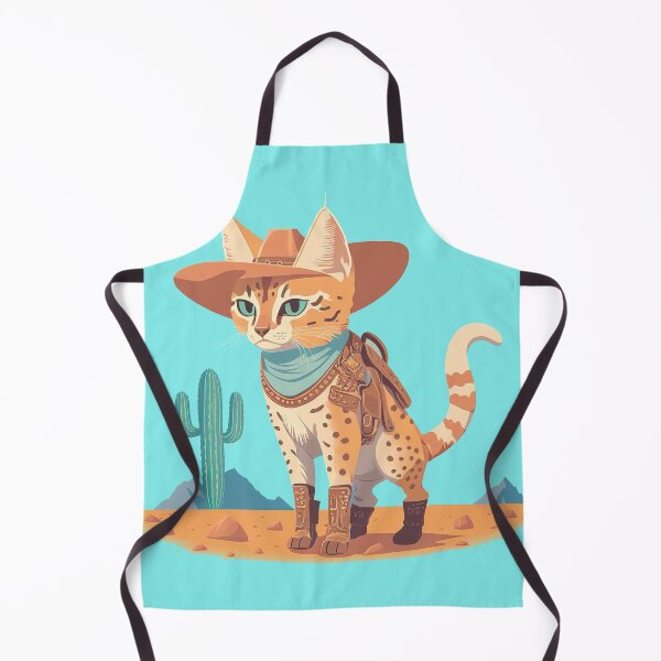 Item preview, Cute Ocelot Cowboy(Transparent) designed and sold by pastelcountrytx.