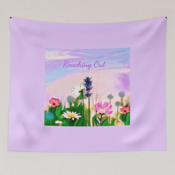 Item preview, Lavender Sky and Flowers Comforter Etc. designed and sold by IvaRenee.