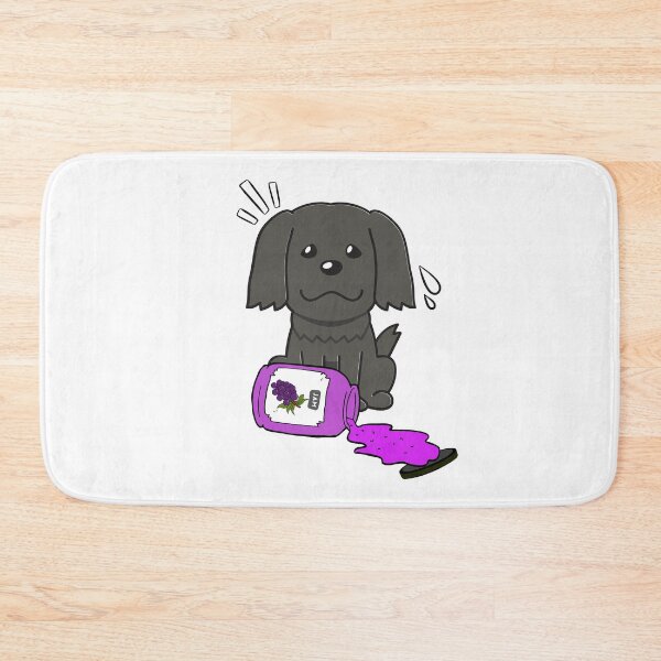 Item preview, Black dog Spilled Grape Jam designed and sold by Pet Station.