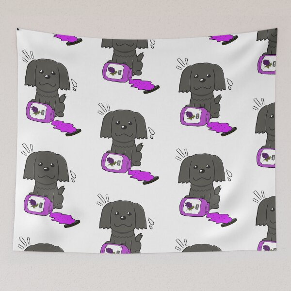 Item preview, Black dog Spilled Grape Jam designed and sold by Pet Station.