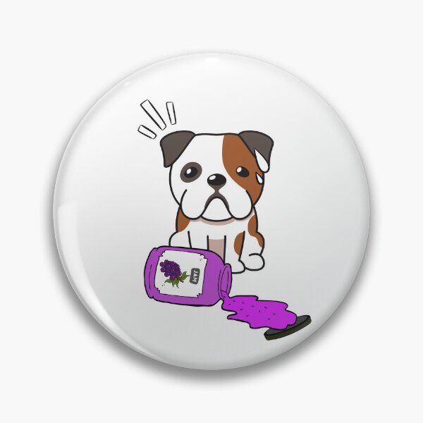 Item preview, Bulldog Spilled Grape Jam designed and sold by Pet Station.