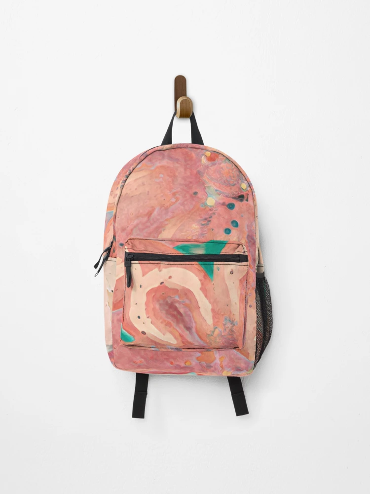 Thumbnail 1 of 3, Backpack, Flowery designed and sold by TiltedCode.