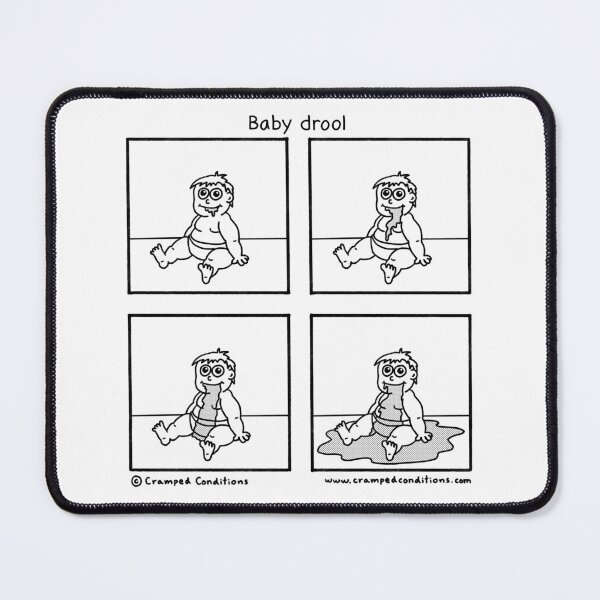 Item preview, Baby drool designed and sold by Cramped Conditions.