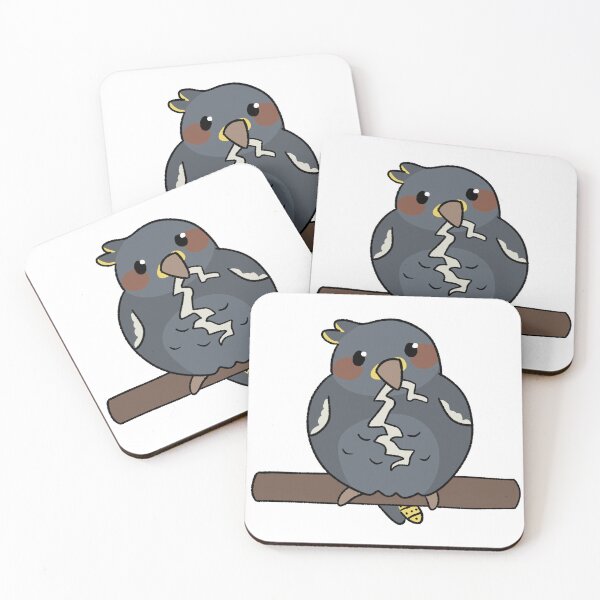 Item preview, Grey Cockatiel: Crinkle Paper designed and sold by GhostyLeaf.
