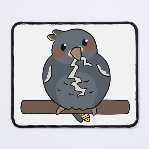 Item preview, Grey Cockatiel: Crinkle Paper designed and sold by GhostyLeaf.