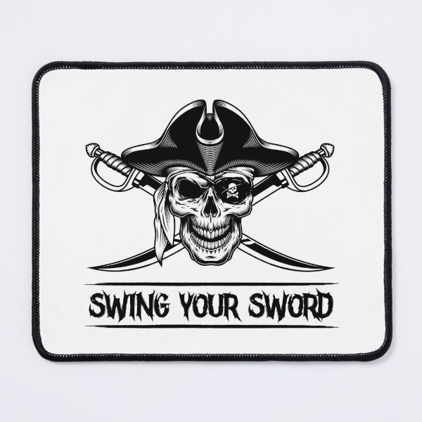 Item preview, Mike Leach Swing Your Sword Black designed and sold by ItsGridy.