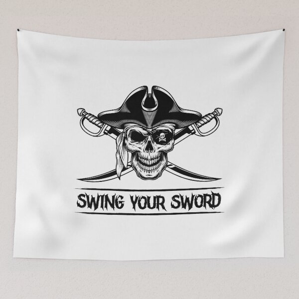 Item preview, Mike Leach Swing Your Sword Black designed and sold by ItsGridy.