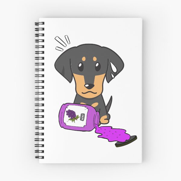 Item preview, Dachshund Spilled Grape Jam designed and sold by Pet Station.