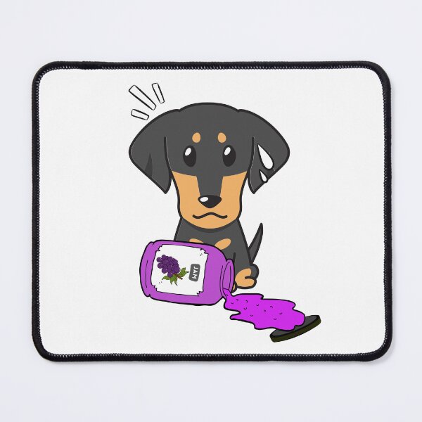 Item preview, Dachshund Spilled Grape Jam designed and sold by Pet Station.