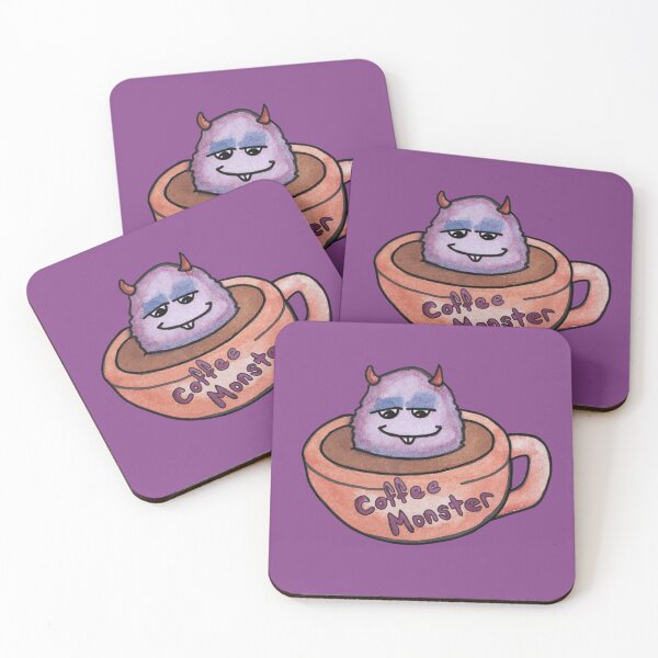 Item preview, Coffee Monster designed and sold by Rachel Kenaston.