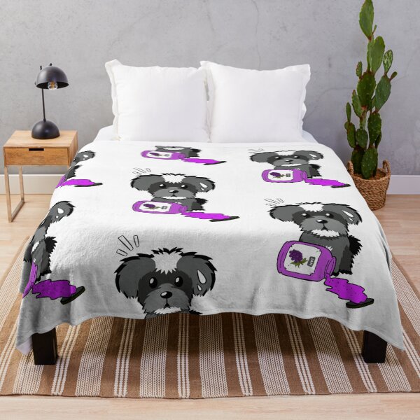 Item preview, Schnauzer Spilled Grape Jam designed and sold by Pet Station.