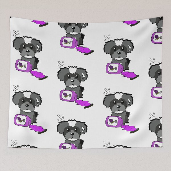 Item preview, Schnauzer Spilled Grape Jam designed and sold by Pet Station.