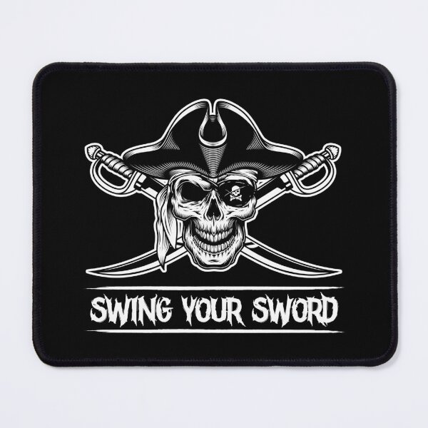 Item preview, Mike Leach Swing Your Sword White designed and sold by ItsGridy.