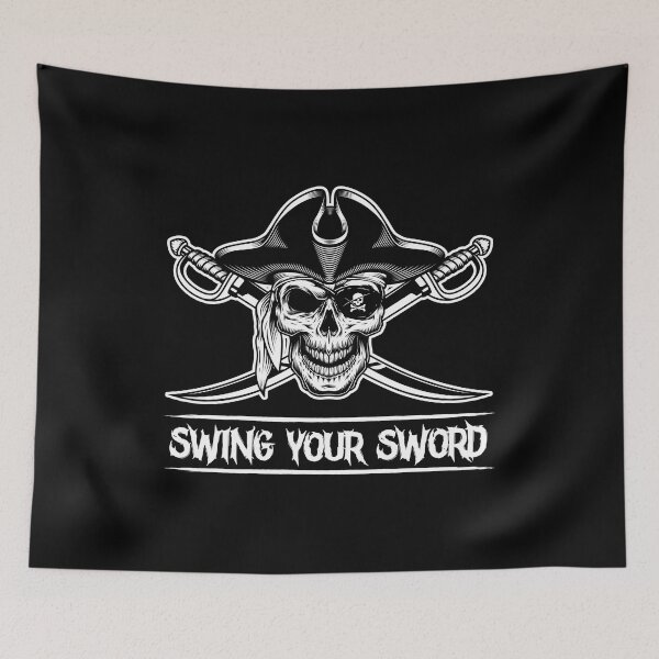 Item preview, Mike Leach Swing Your Sword White designed and sold by ItsGridy.