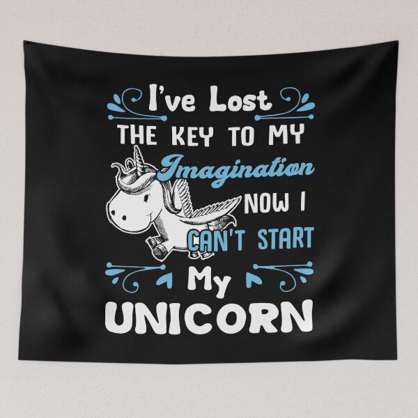 Item preview, Unicorn - I Can't Start My Unicorn designed and sold by UnknownArtistt.