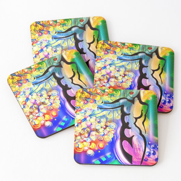 Item preview, Flowering woman, Romantic abstract ART hand-painted designed and sold by BIEZAART.