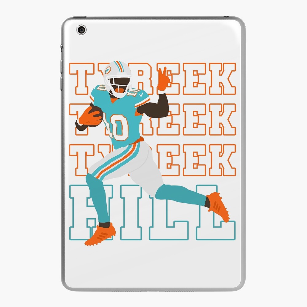 Tyreek Hill Dolphins Football Glossy iPad Case & Skin for Sale by