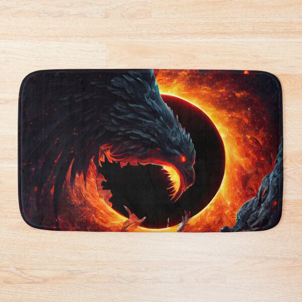 Item preview, Celestial Black Phoenix designed and sold by OccultDreams.