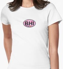 Bald Head Island. Women's Fitted T-Shirt