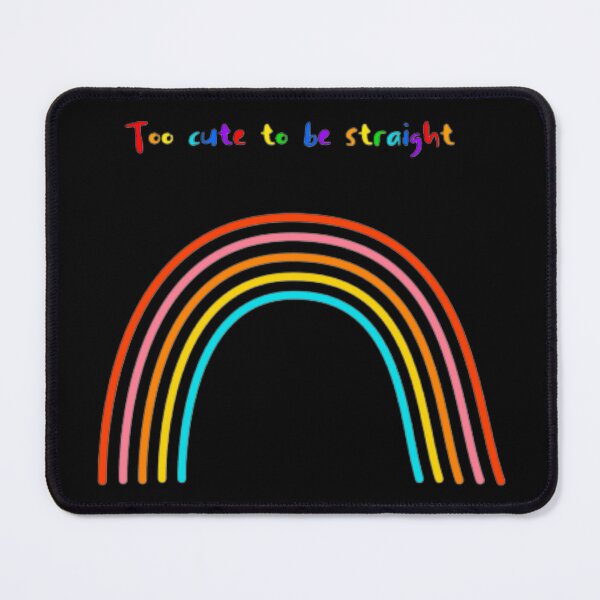 Item preview, too cute to be straight designed and sold by UnderStore.