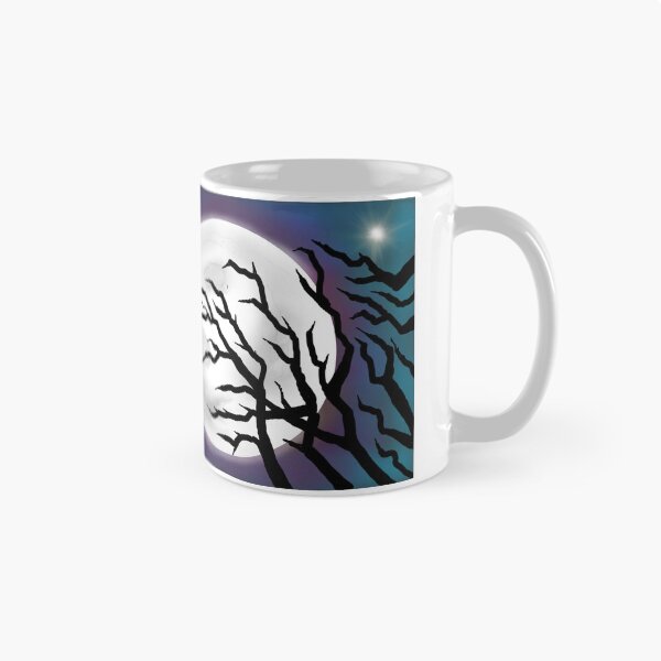 Aperçu de l'œuvre Lune et arbre créée et vendue par AlchemistArtist.