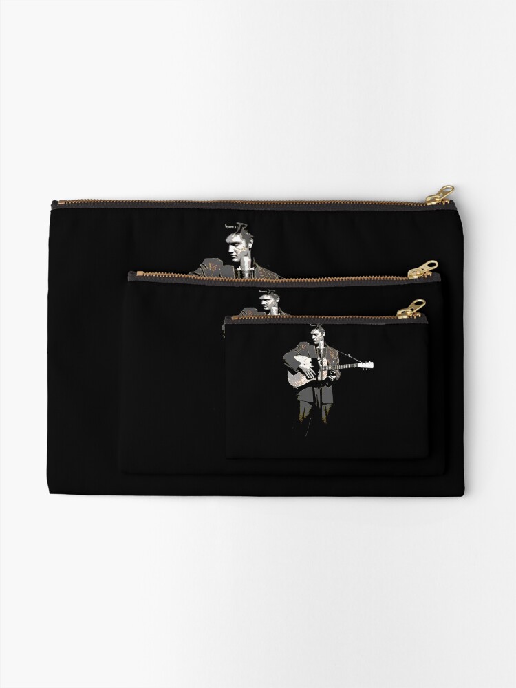 Alternate view of The KING Rocks On II Zipper Pouch