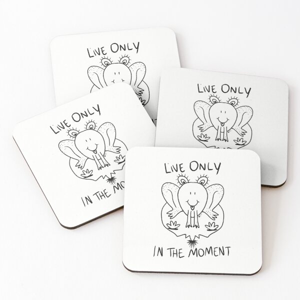 Item preview, Live Only In The Moment designed and sold by GroovyVibesArt.
