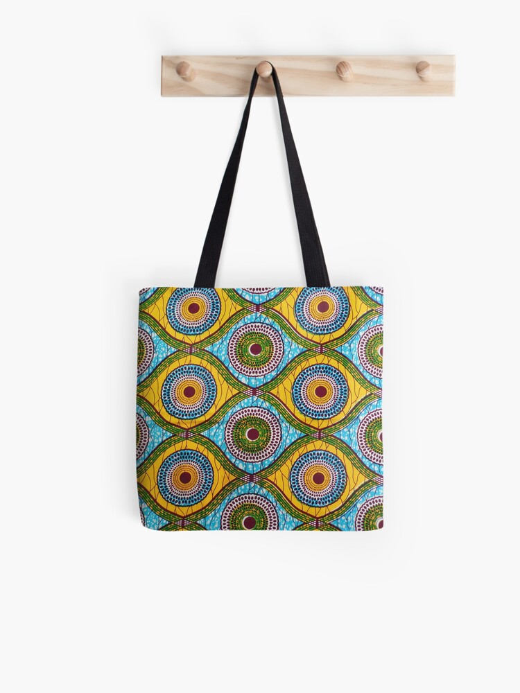 african print tote bags