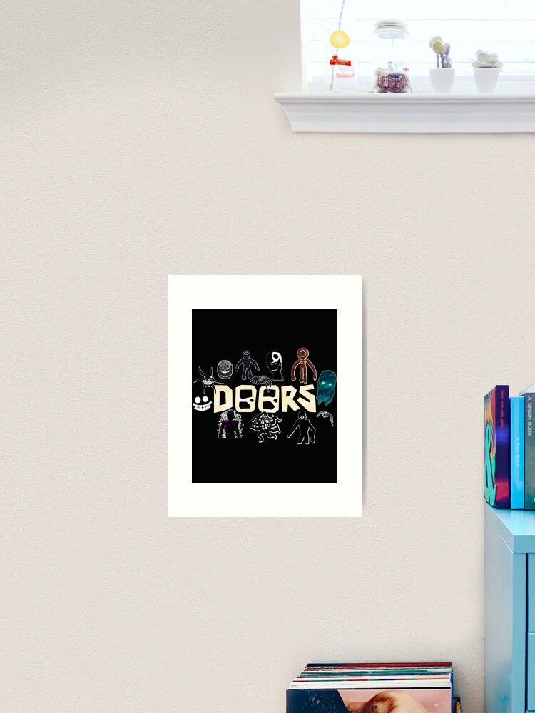 Christmas gift. Roblox, Doors, Videogame, Monsters  Poster for Sale by  AUSTINENING