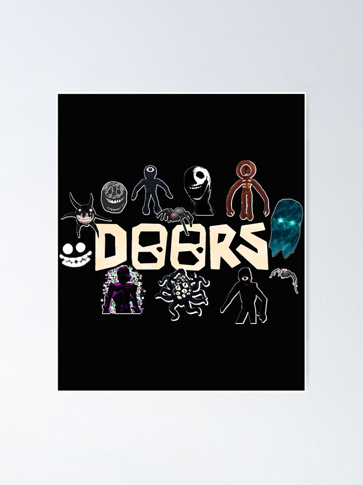 Christmas gift. Roblox, Doors, Videogame, Monsters  Poster for Sale by  AUSTINENING
