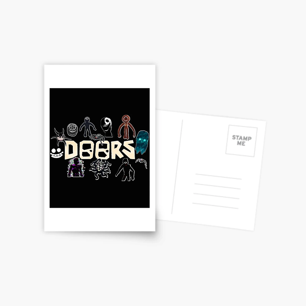 DOORS ️ Figure hide and Seek horror Postcard for Sale by VitaovApparel