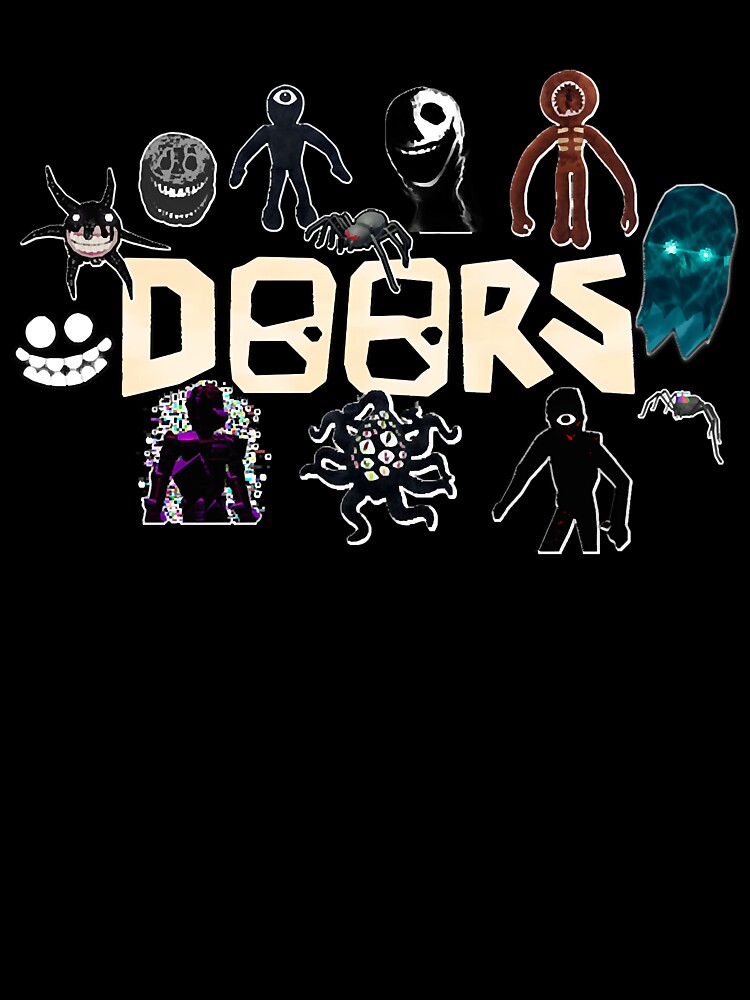 Christmas gift. Roblox, Doors, Videogame, Monsters  Sticker for Sale by  pietropah