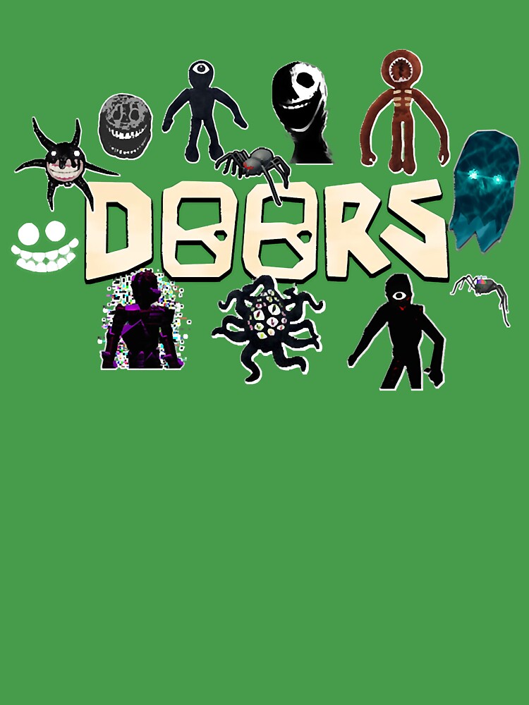 Christmas gift. Roblox, Doors, Videogame, Monsters  Pin for Sale by  VitaovApparel