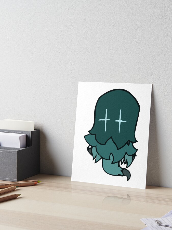 DOORS - Halt Cute hide and Seek horror | Art Board Print