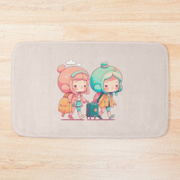 Item preview, Globetrotting Girls, a Suitcase-Pushing Adventure designed and sold by ultra-cute.