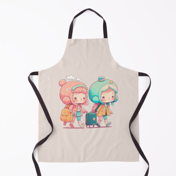 Item preview, Globetrotting Girls, a Suitcase-Pushing Adventure designed and sold by ultra-cute.