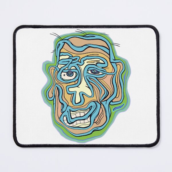 Item preview, Abstract one line happy face designed and sold by DaveDanchuk.