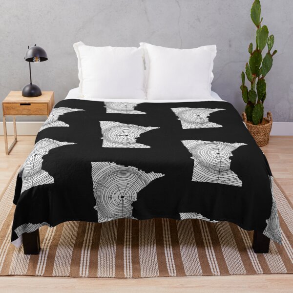 Item preview, Minnesota Outdoors Tree Rings Hiking Fishing Camping designed and sold by yelly123.