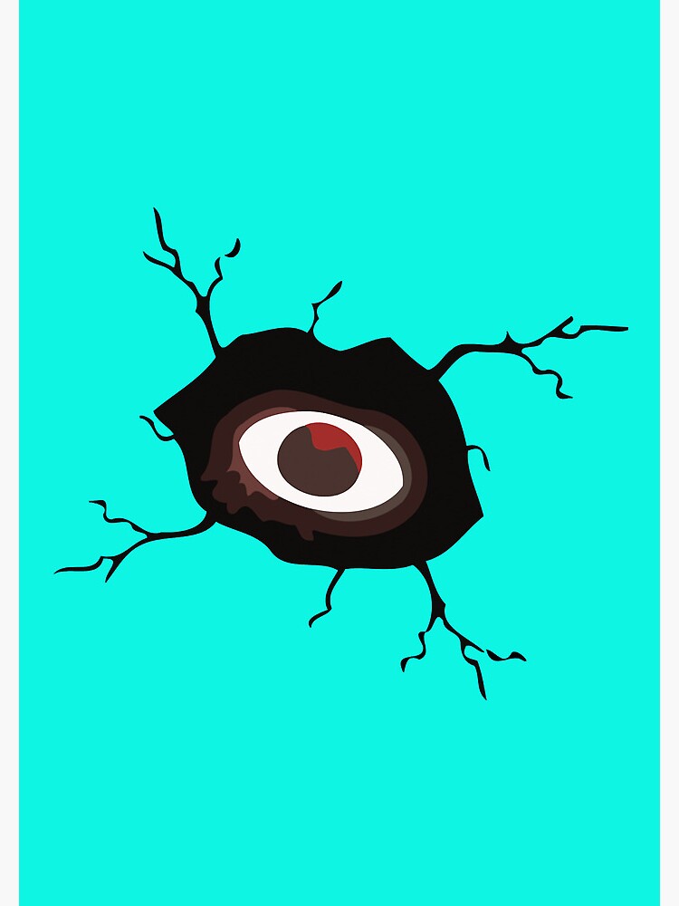 DOORS - Seek Eye hide and Seek horror eyes Sticker for Sale by