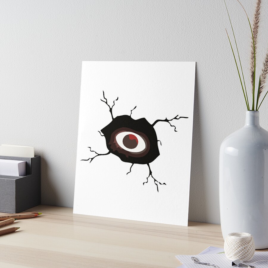 DOORS - Seek Eye hide and Seek horror eyes | Metal Print