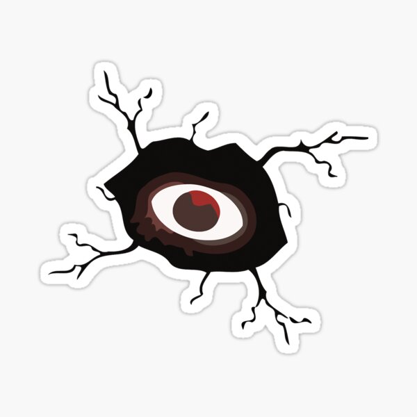 DOORS - Seek Eye hide and Seek horror eyes Sticker for Sale by