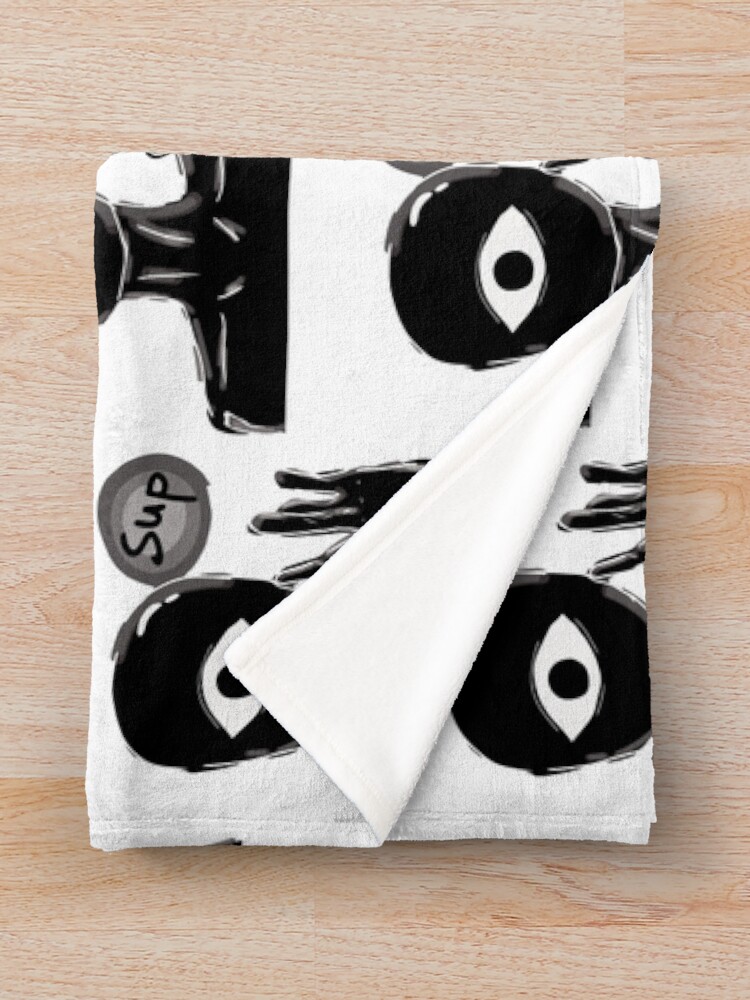 DOORS - Seek hide and Seek horror Throw Blanket