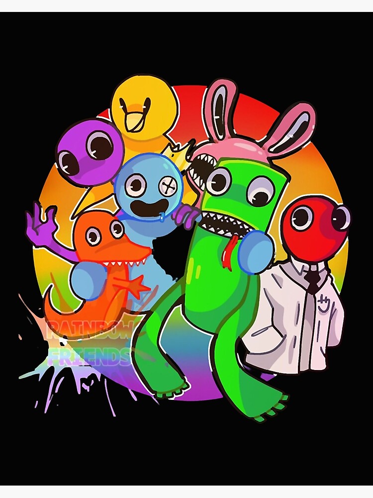 rainbow friends game | Art Board Print