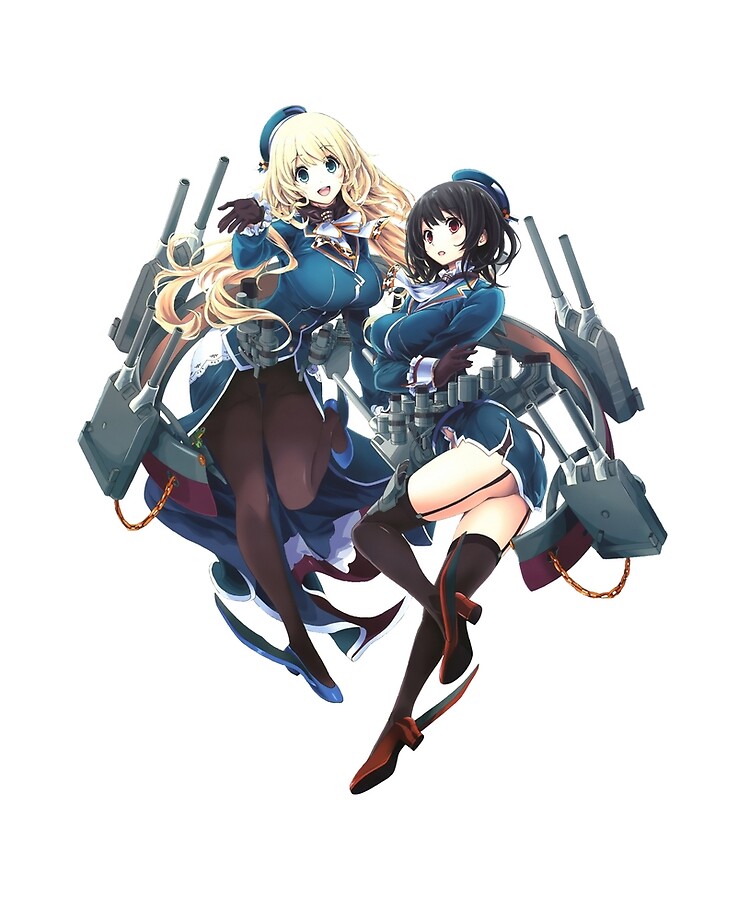 Kancolle Takao And Atago Ipad Case Skin By Vasquach Redbubble